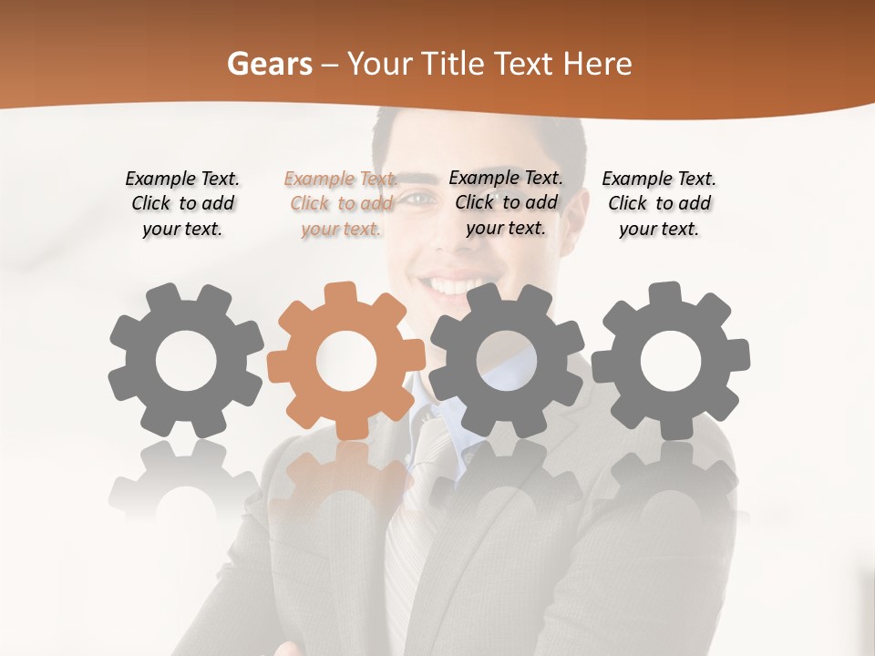 Office Worker PowerPoint Template