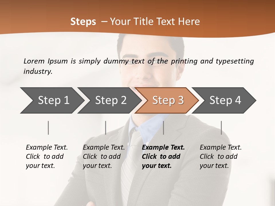 Office Worker PowerPoint Template