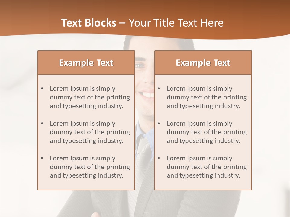 Office Worker PowerPoint Template