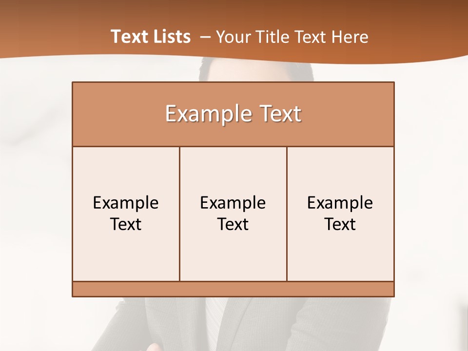 Office Worker PowerPoint Template