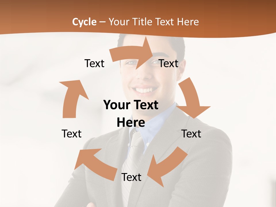 Office Worker PowerPoint Template