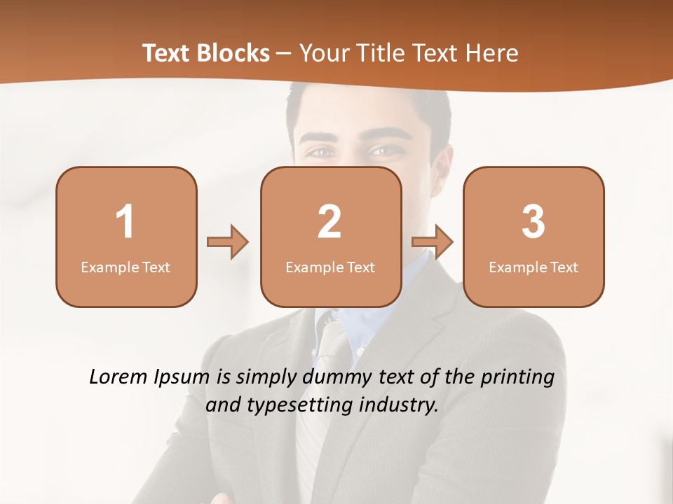 Office Worker PowerPoint Template