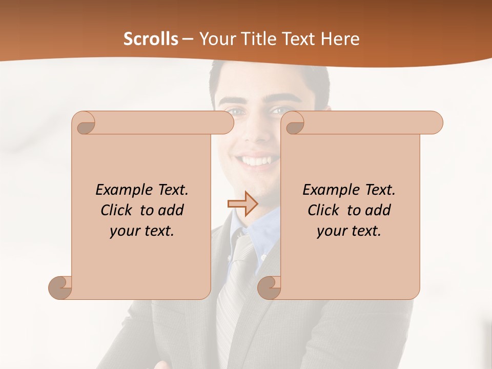 Office Worker PowerPoint Template