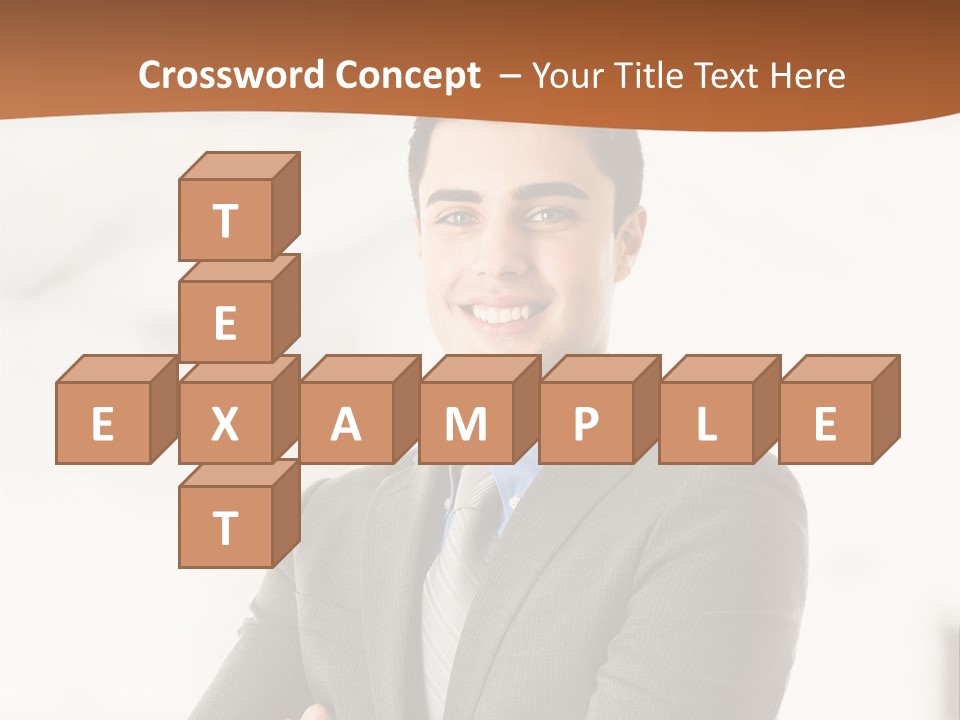 Office Worker PowerPoint Template