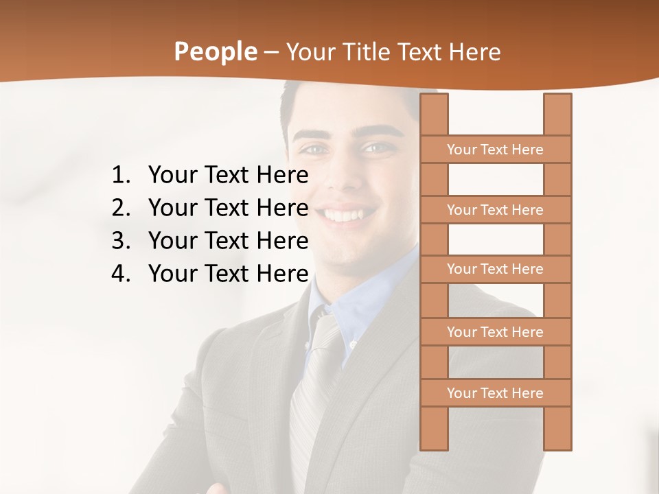 Office Worker PowerPoint Template