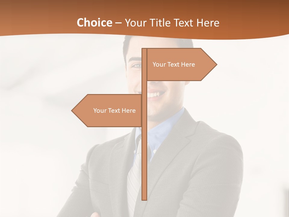 Office Worker PowerPoint Template