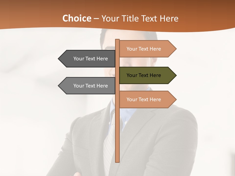 Office Worker PowerPoint Template
