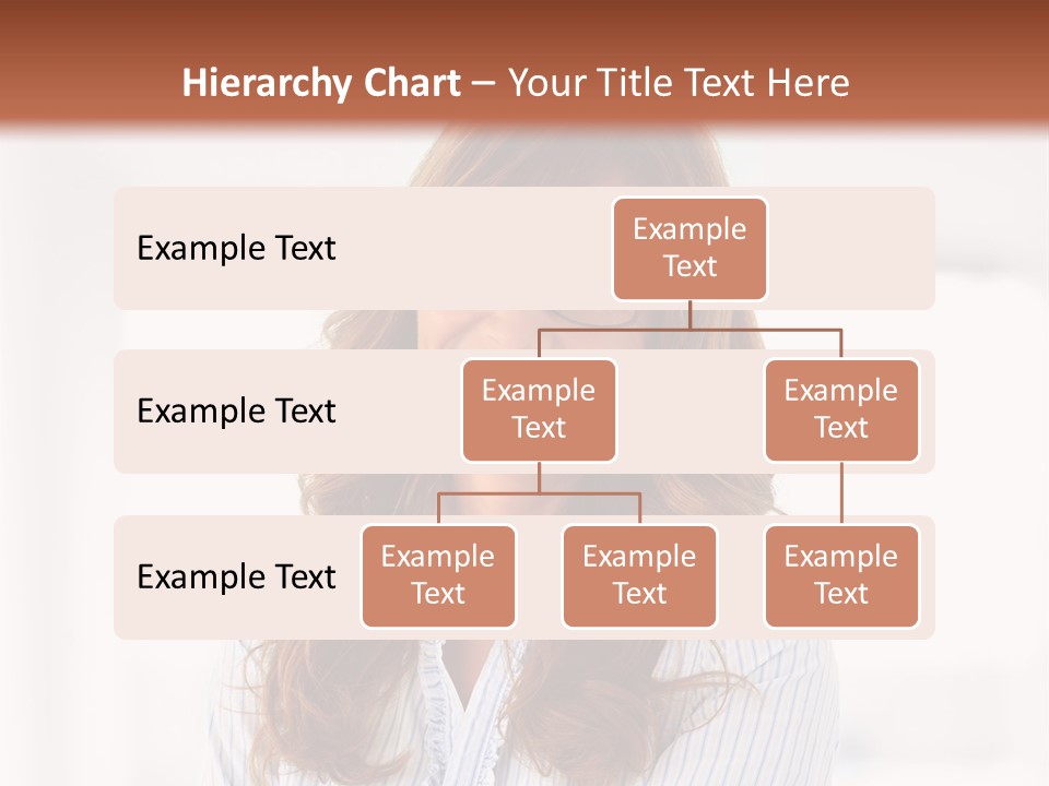 The Girl Is Smiling PowerPoint Template