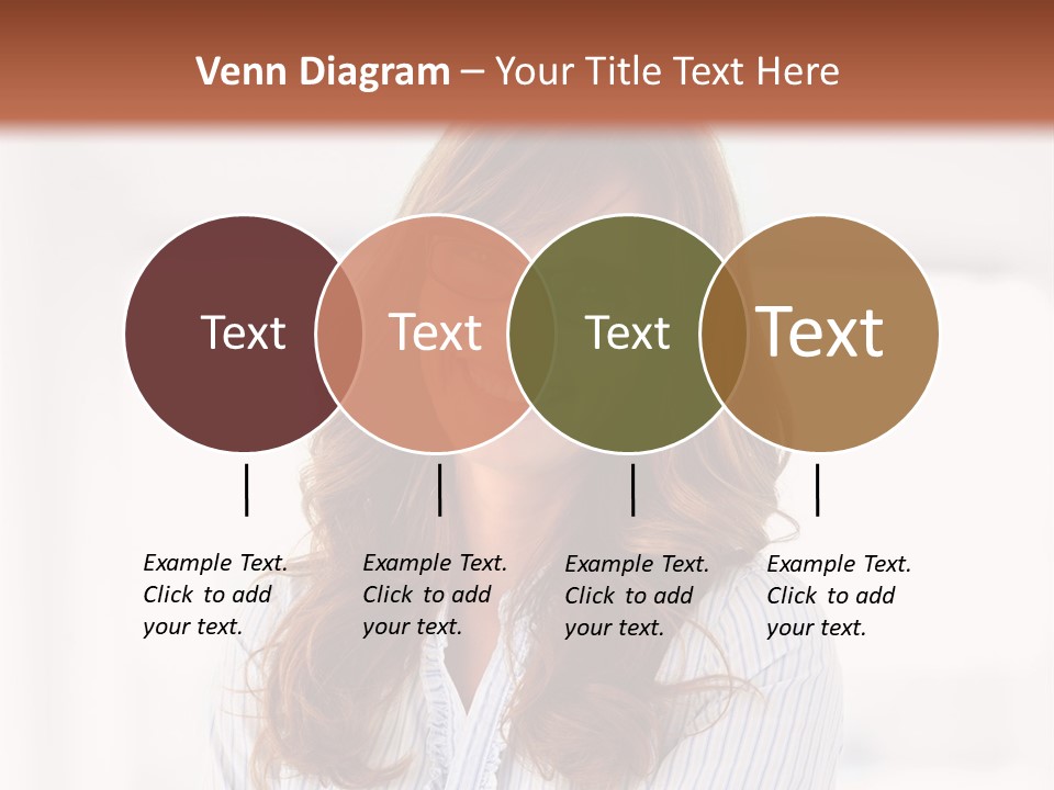 The Girl Is Smiling PowerPoint Template
