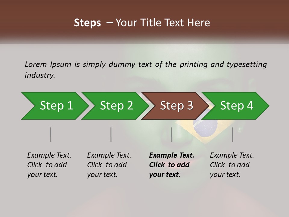 Football Fan PowerPoint Template