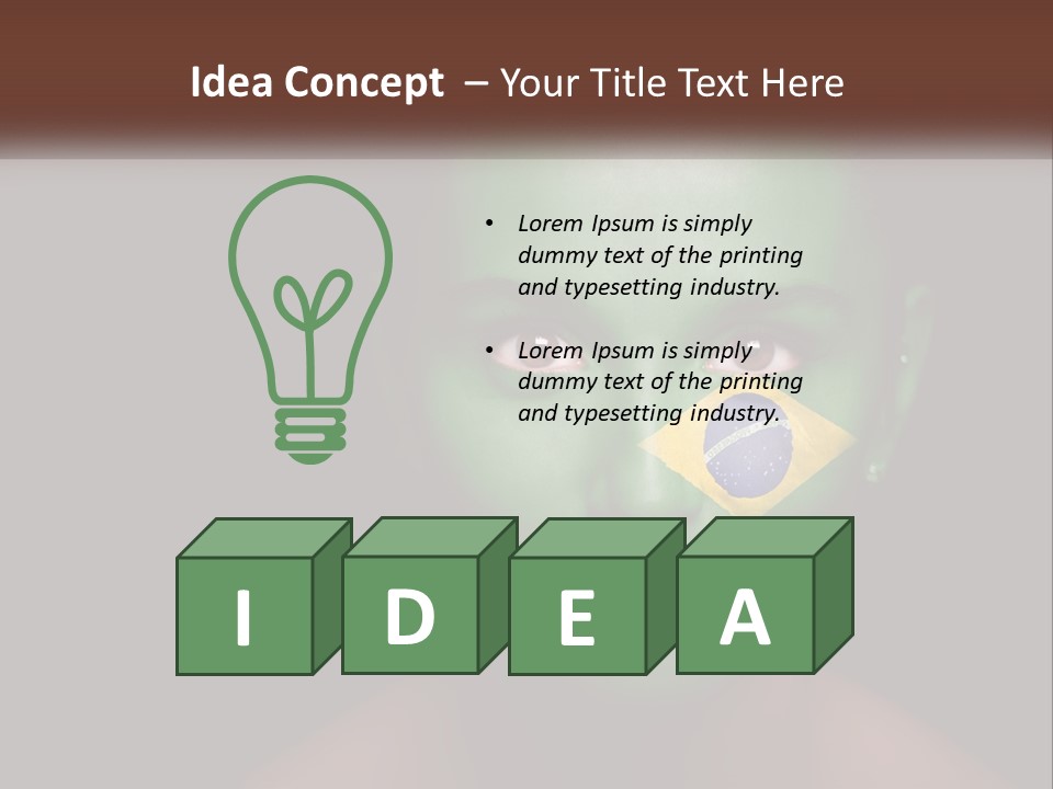 Football Fan PowerPoint Template