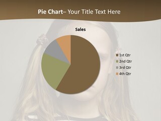 Crying Girl PowerPoint Template