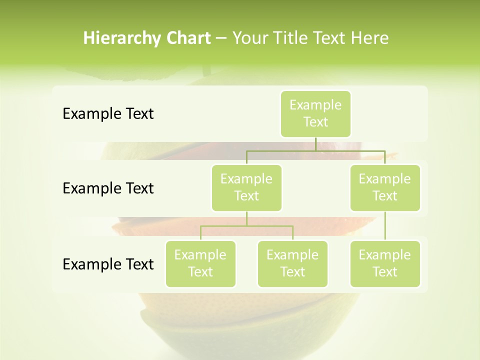 Fruit In The Shape Of An Apple PowerPoint Template