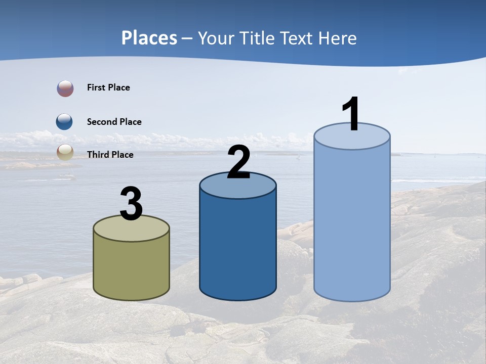 Sea And Mountains PowerPoint Template