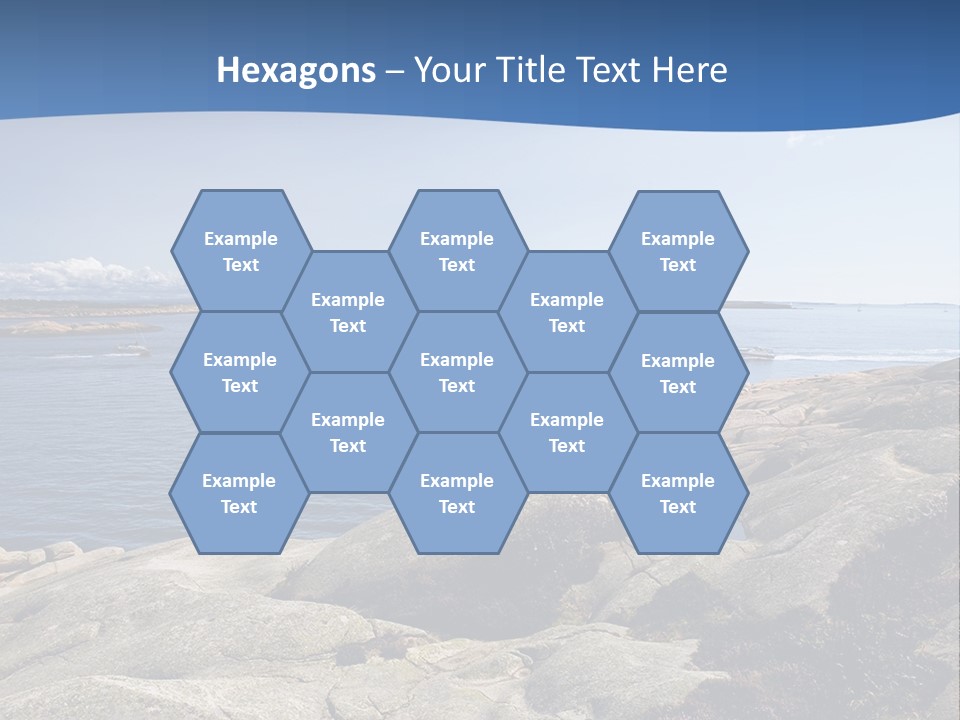 Sea And Mountains PowerPoint Template