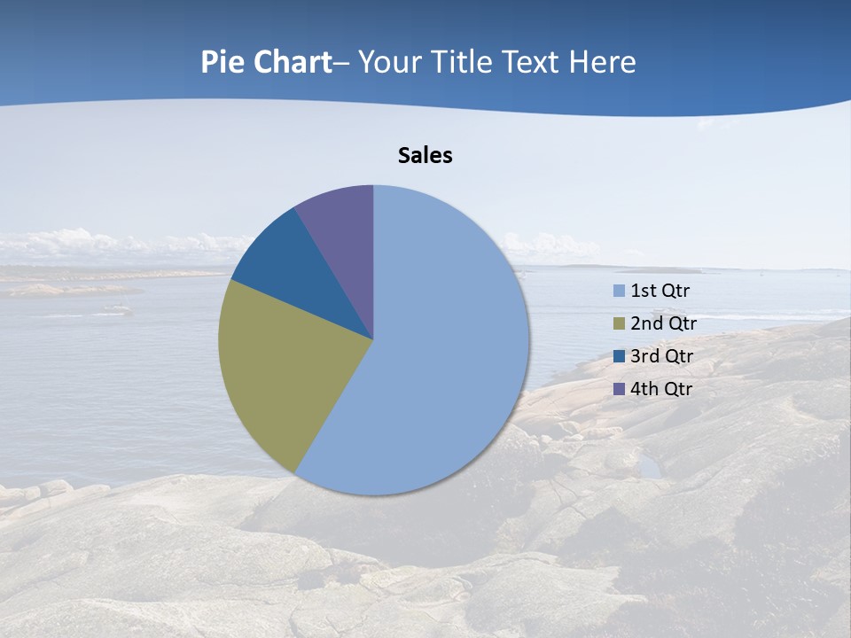 Sea And Mountains PowerPoint Template