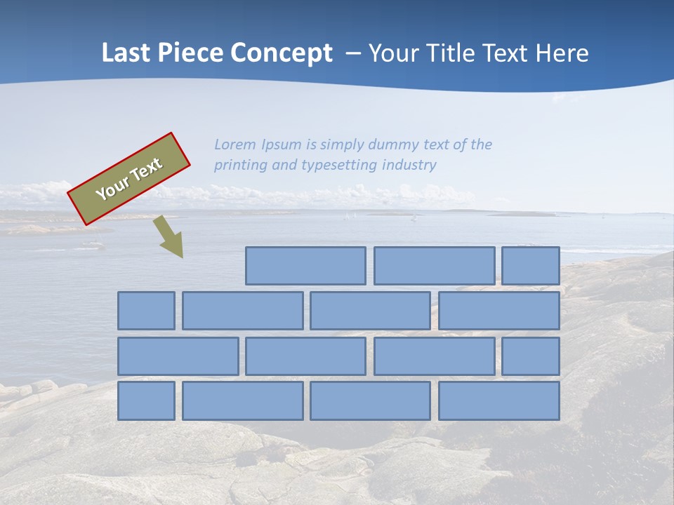 Sea And Mountains PowerPoint Template