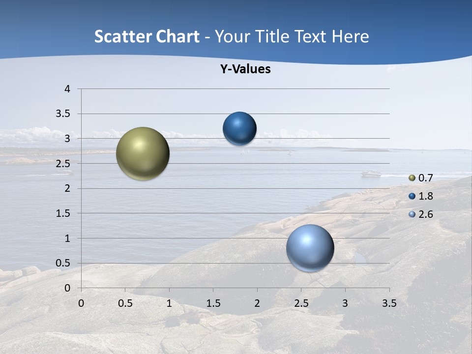 Sea And Mountains PowerPoint Template