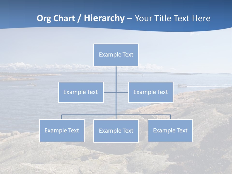 Sea And Mountains PowerPoint Template