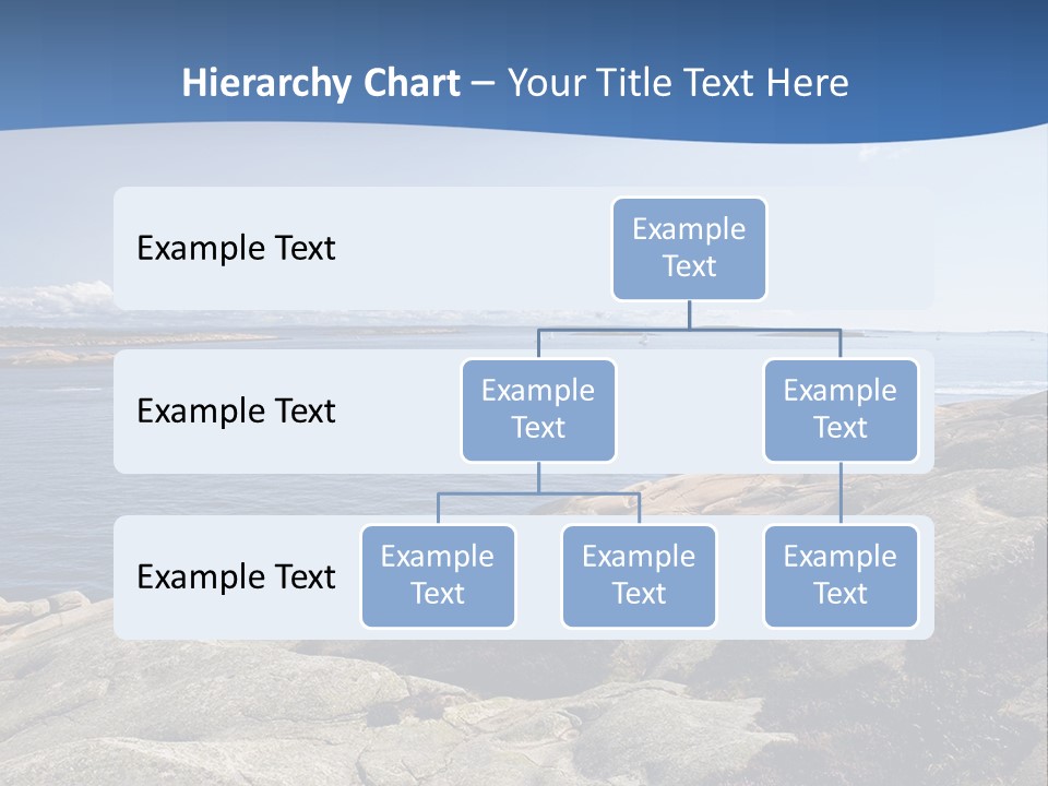 Sea And Mountains PowerPoint Template