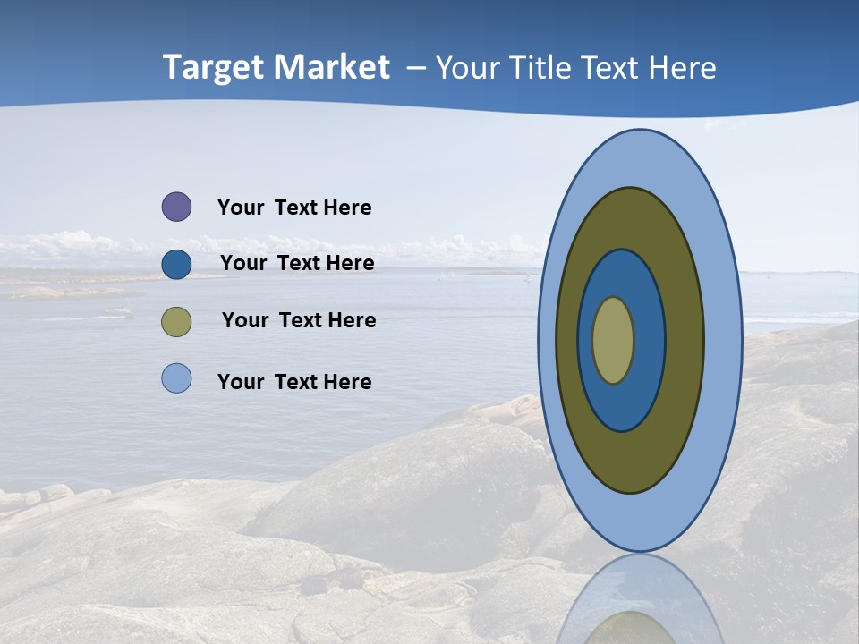 Sea And Mountains PowerPoint Template