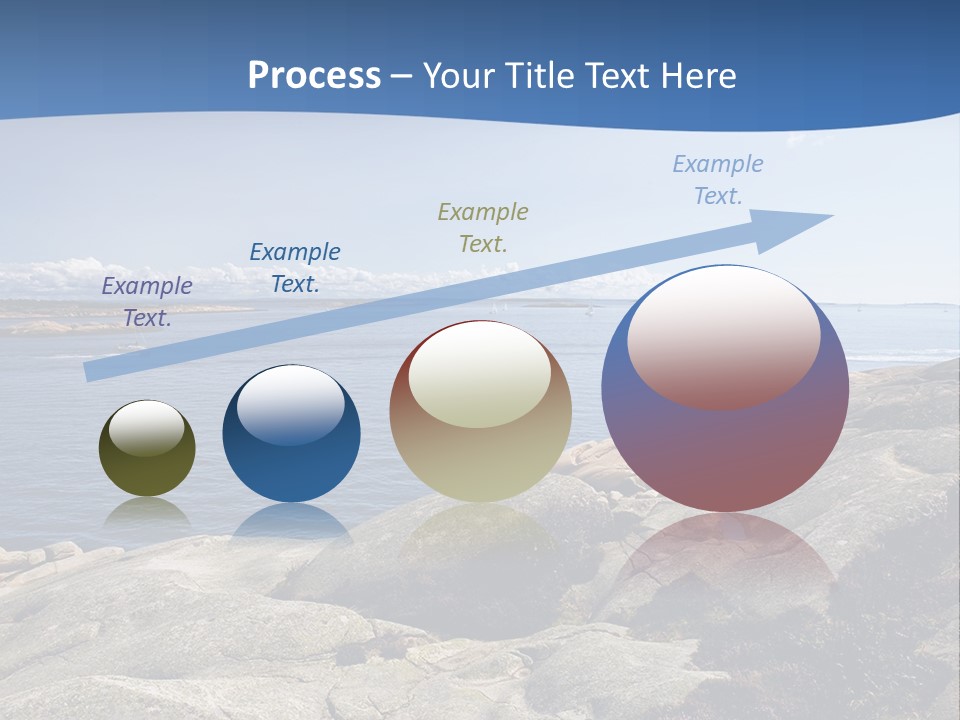 Sea And Mountains PowerPoint Template