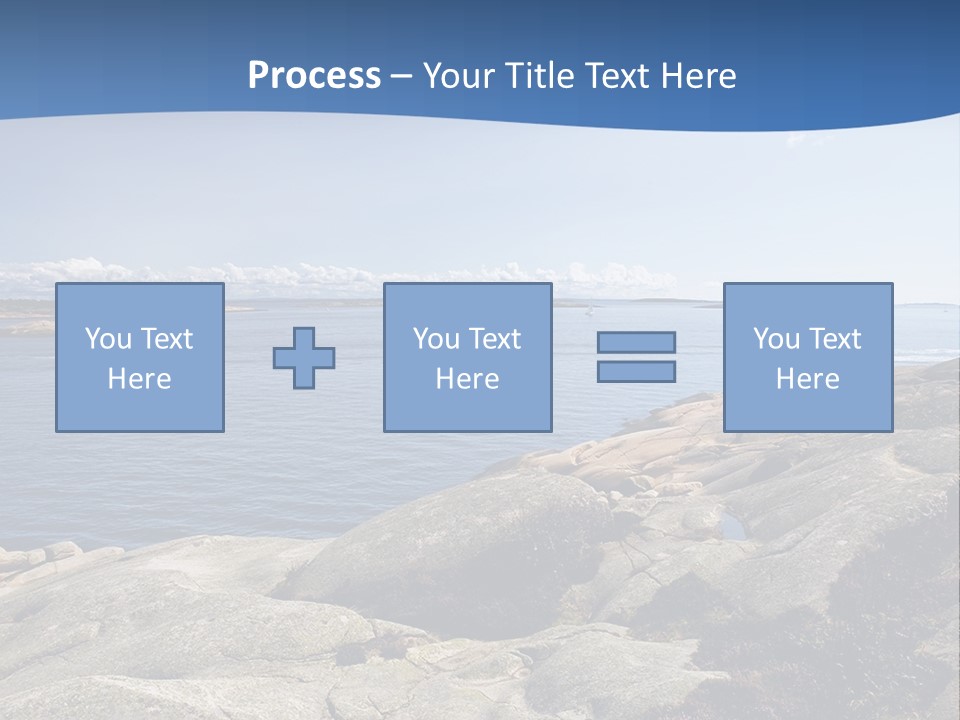 Sea And Mountains PowerPoint Template