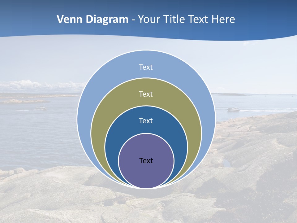 Sea And Mountains PowerPoint Template