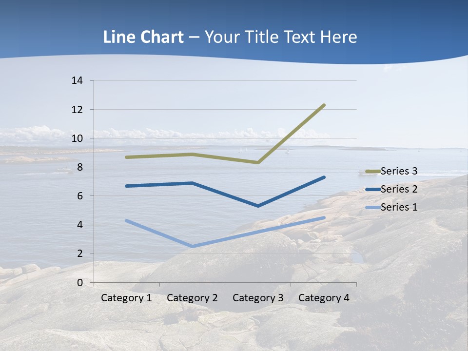 Sea And Mountains PowerPoint Template