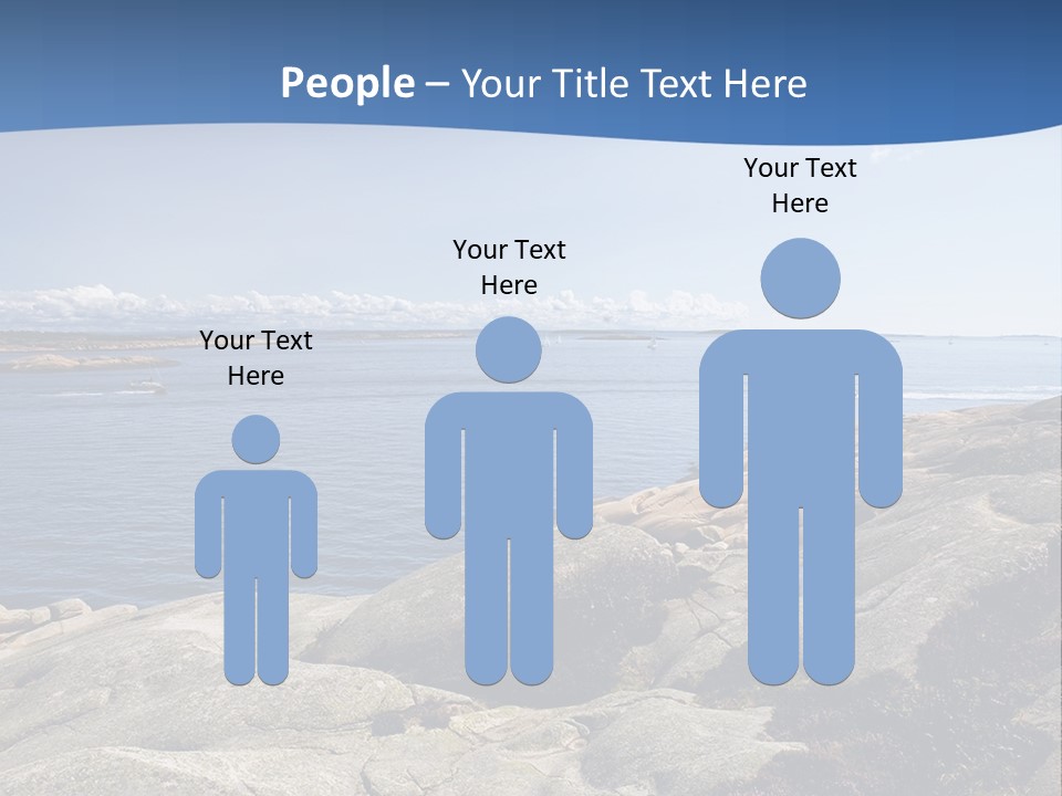 Sea And Mountains PowerPoint Template