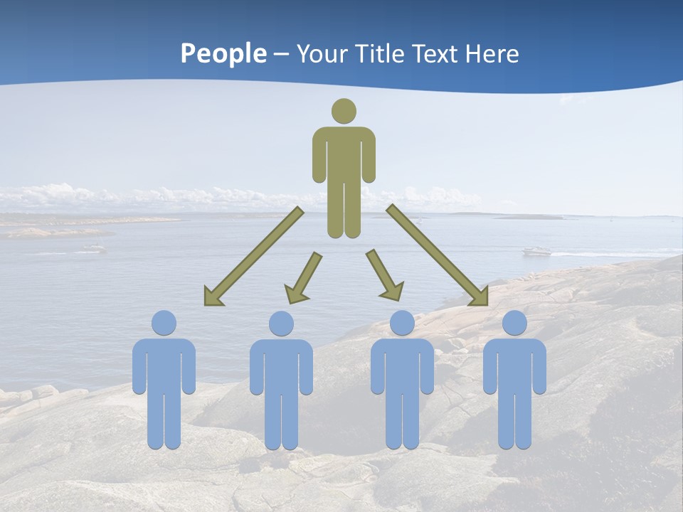 Sea And Mountains PowerPoint Template