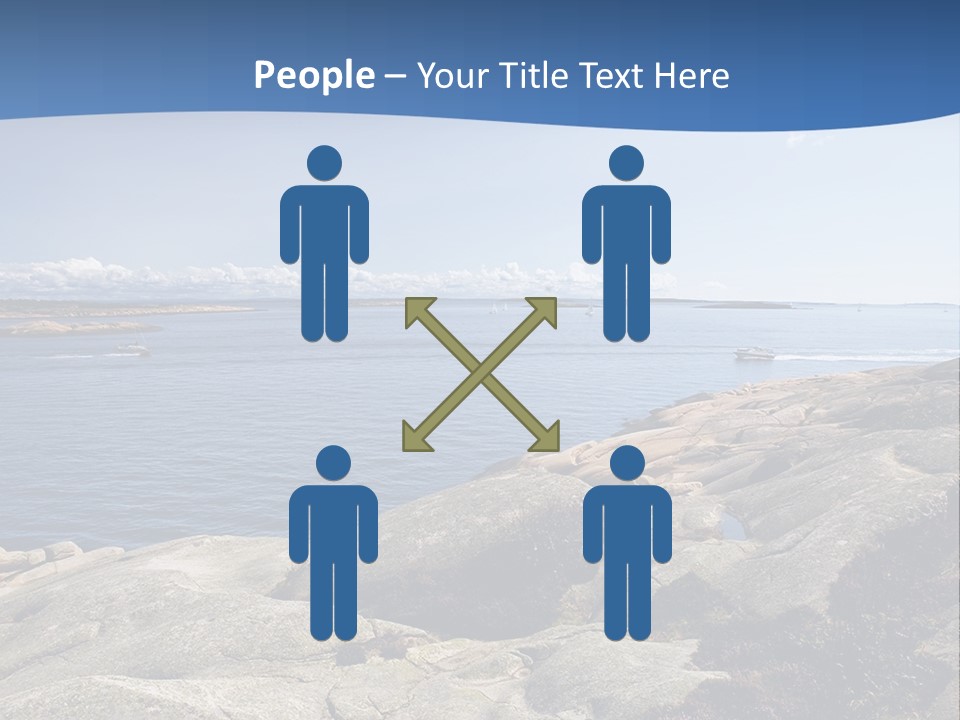 Sea And Mountains PowerPoint Template