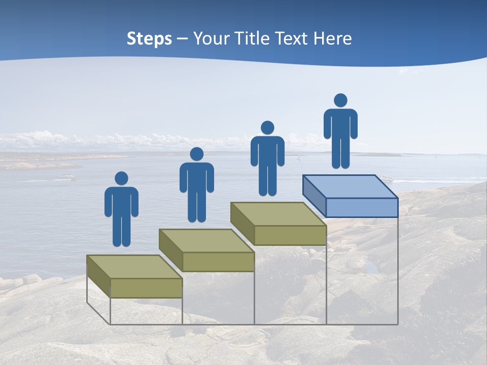 Sea And Mountains PowerPoint Template