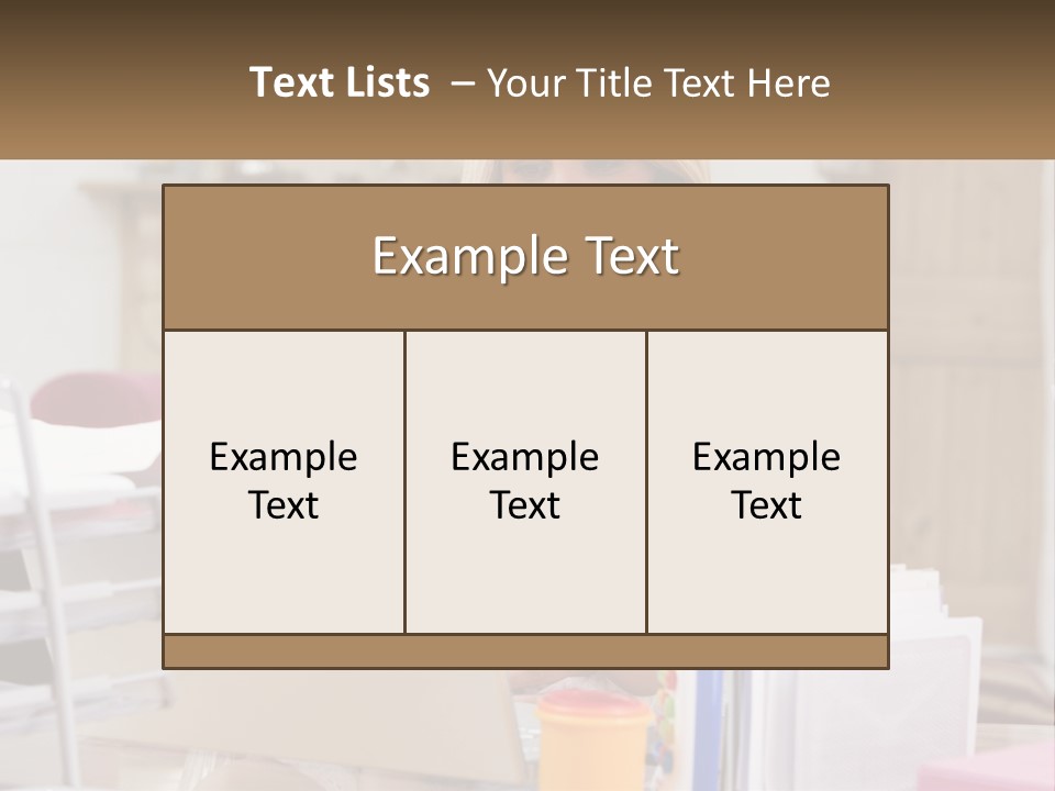 Mom With Baby At The Laptop PowerPoint Template