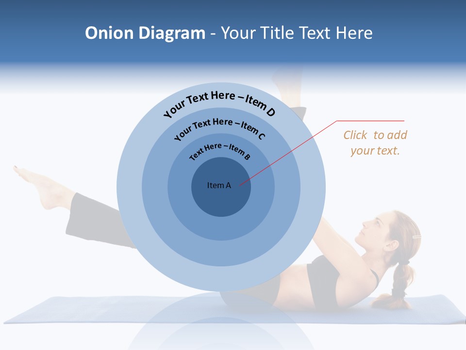 The Girl Is Engaged In Physical Exercises PowerPoint Template