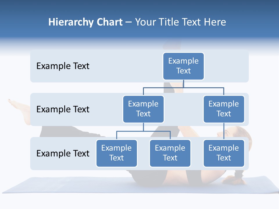 The Girl Is Engaged In Physical Exercises PowerPoint Template