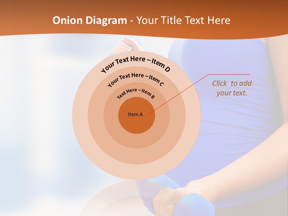 A Pregnant Woman Is Doing Aerobics PowerPoint Template