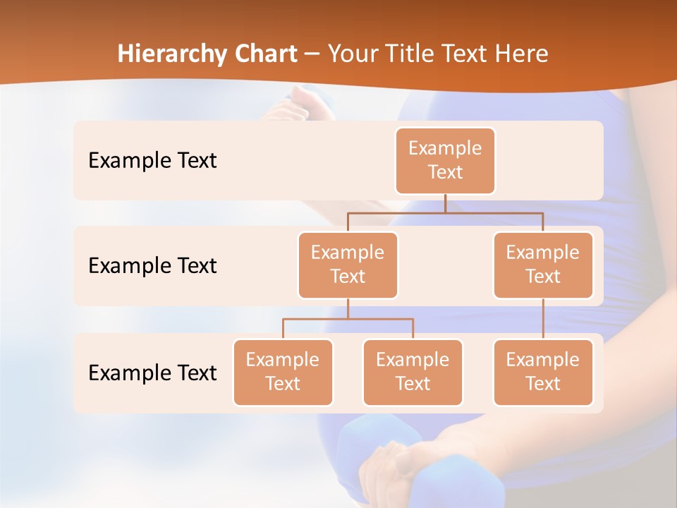 A Pregnant Woman Is Doing Aerobics PowerPoint Template