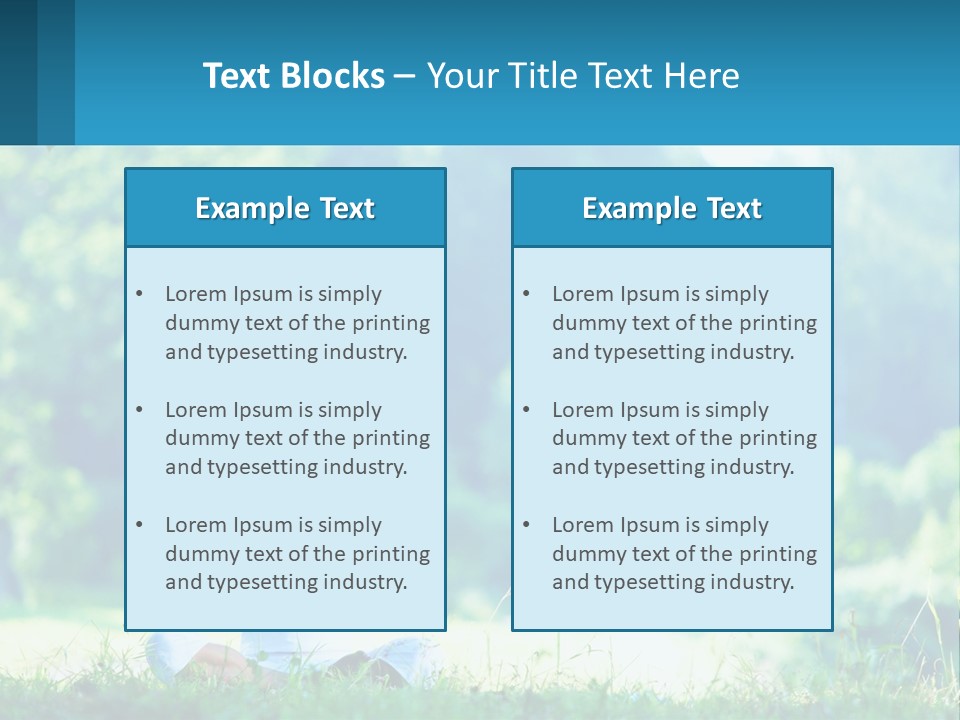 The Girl Is Doing Yoga PowerPoint Template