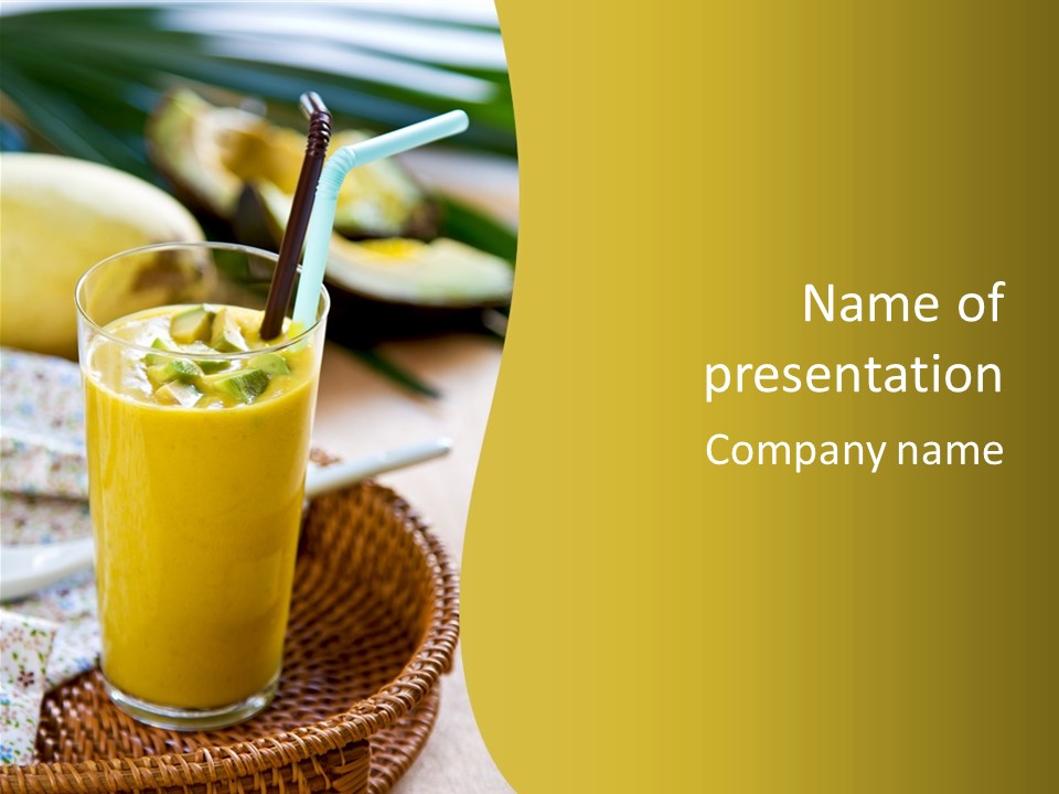 Fruit Cocktail PowerPoint Template