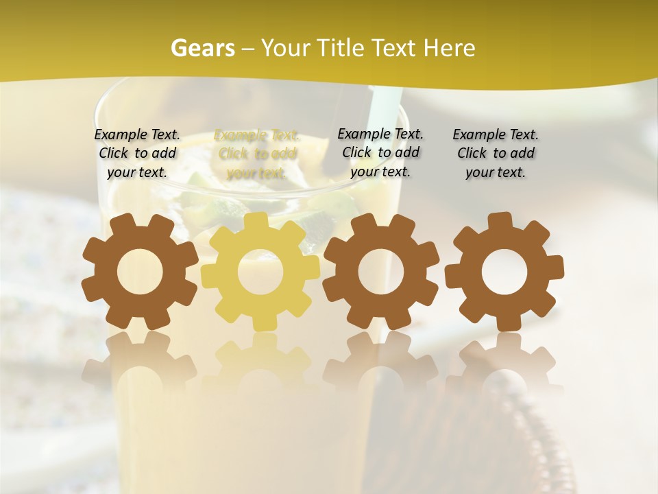 Fruit Cocktail PowerPoint Template