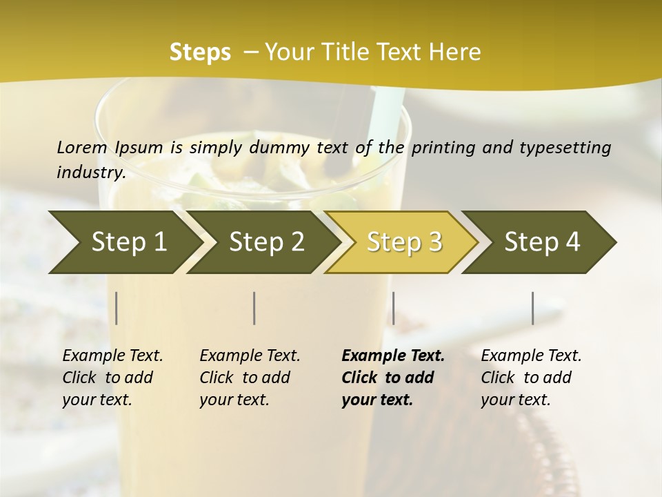 Fruit Cocktail PowerPoint Template