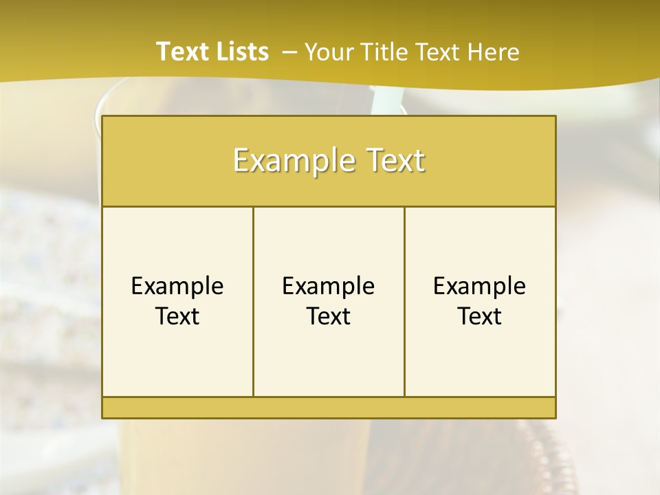 Fruit Cocktail PowerPoint Template