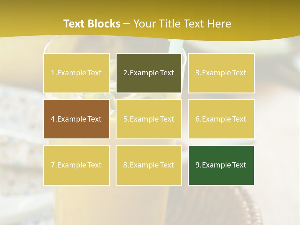 Fruit Cocktail PowerPoint Template