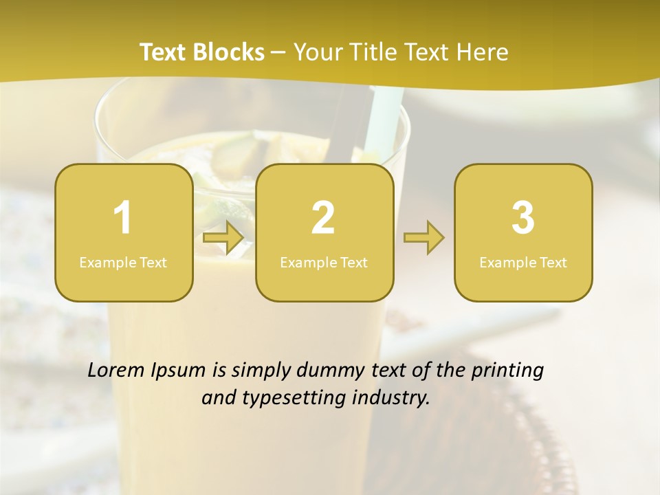 Fruit Cocktail PowerPoint Template