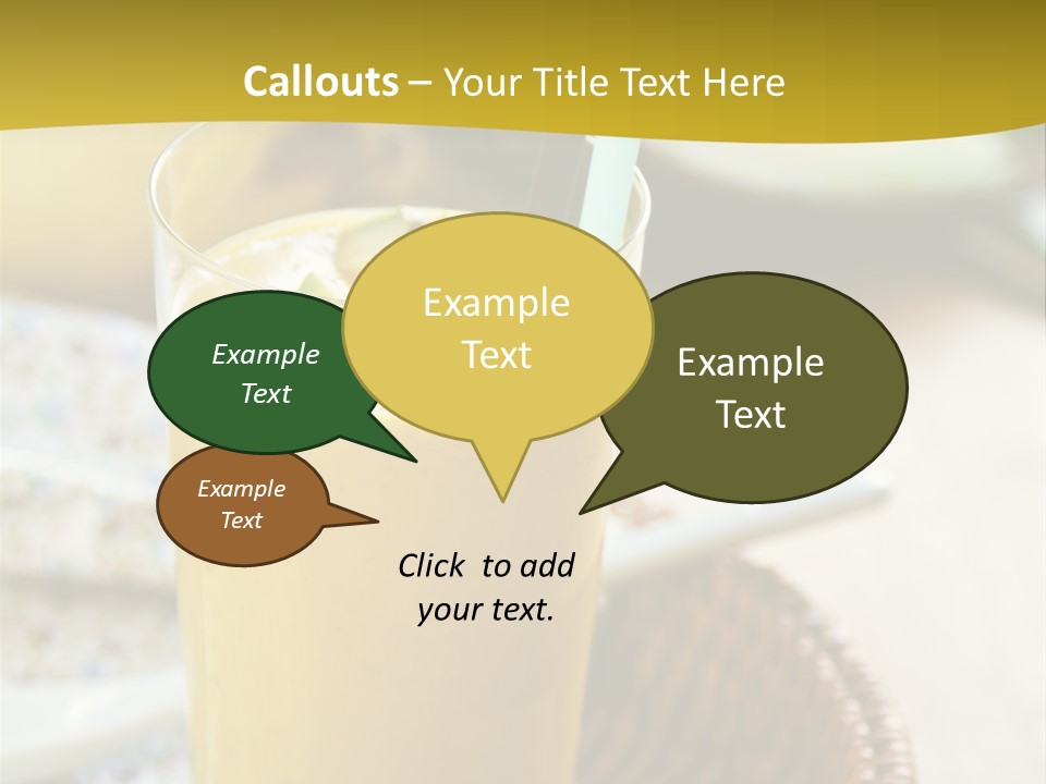 Fruit Cocktail PowerPoint Template