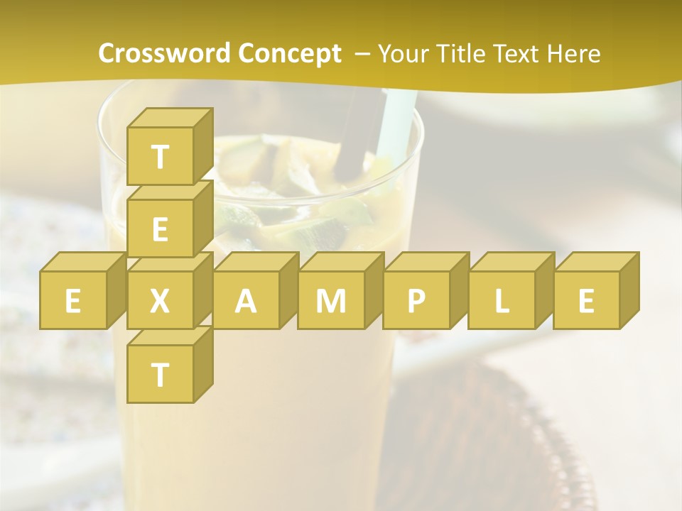 Fruit Cocktail PowerPoint Template