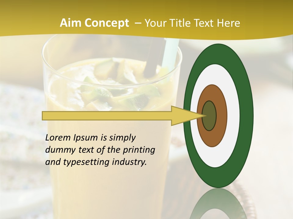 Fruit Cocktail PowerPoint Template