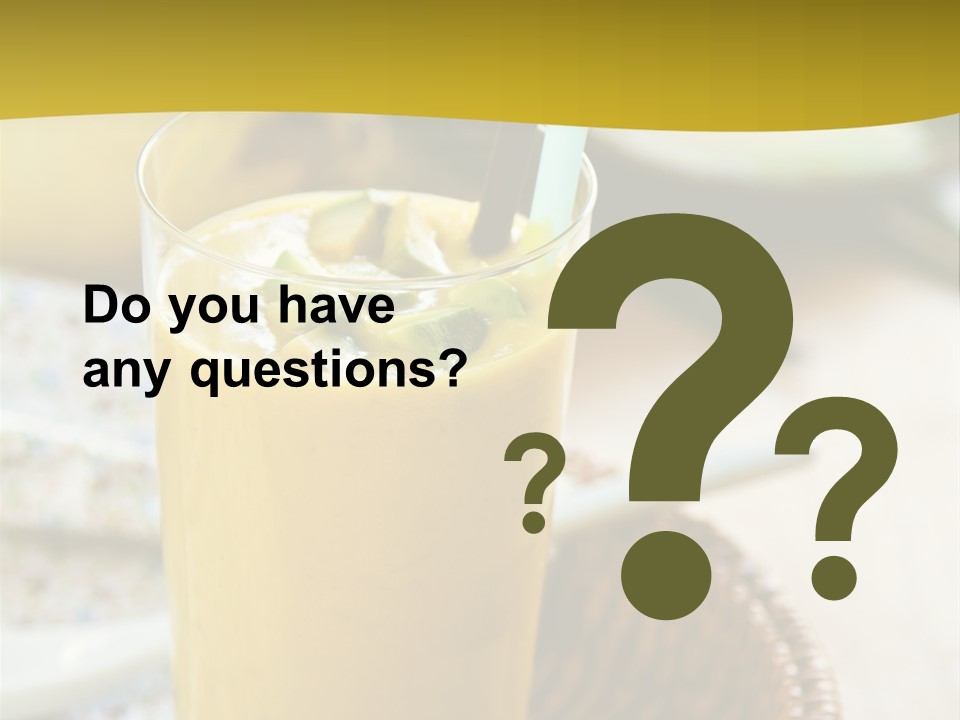 Fruit Cocktail PowerPoint Template