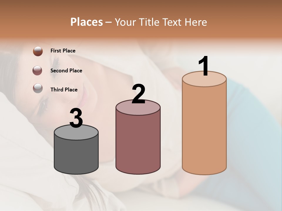 Abdominal Pain In A Girl PowerPoint Template